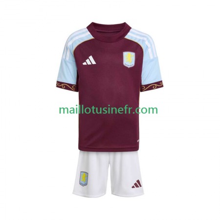 Maillot de Foot Aston Villa Domicile 2025-26 - Enfant
